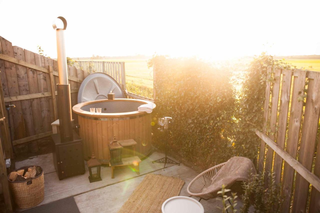 Zeezand Recreatie Cozy Chalets Stolpen Exterior foto